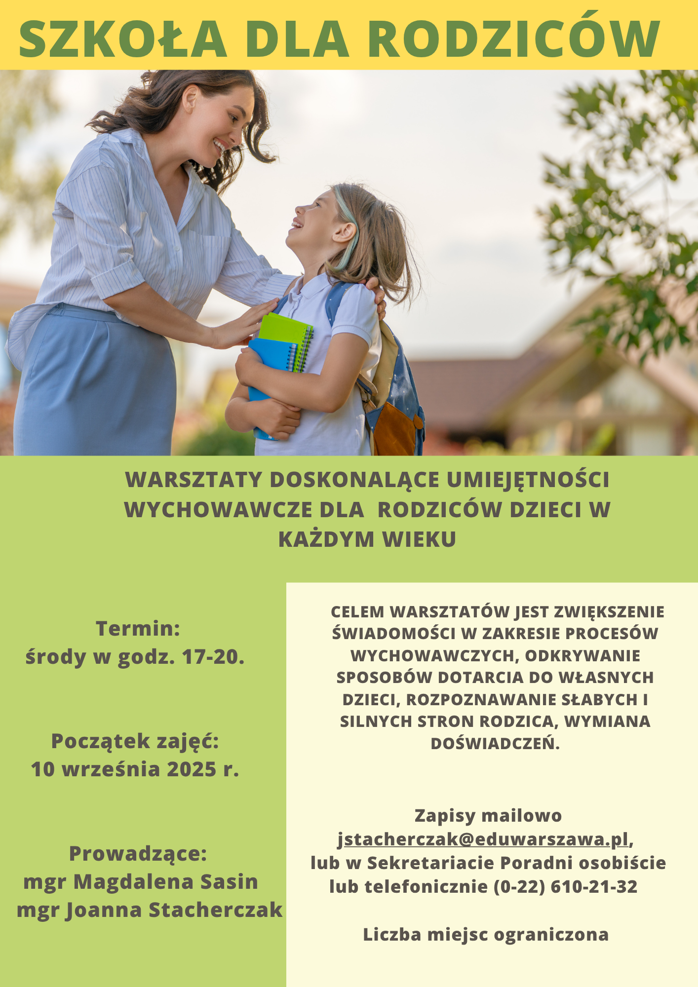 plakat szkoła dla rodziców
